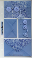 Laura Ashley-Palace Garden Adhesive Envelope