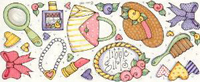 SEI-Whipper Stickers-Little Girls