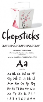 QuicKutz-Chopsticks 2008 Limited Edition