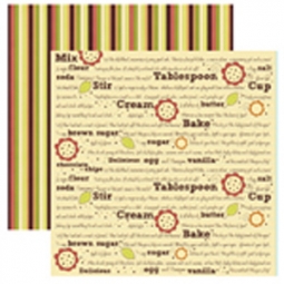 Dream Street Papers-Cookies-n-Cream-Secret Recipe 12x12 paper