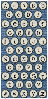 Karen Foster--Alphabet Tags Stickers