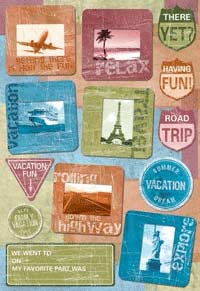 Karen Foster--Luv 2 Travel Stickers