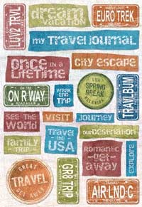 Karen Foster--Travel Phrases Stickers