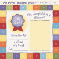 Karen Foster--Potty Chart 12x12 paper