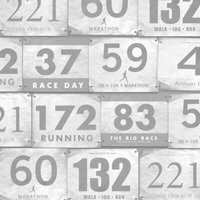 Karen Foster--Race Numbers 12x12 paper