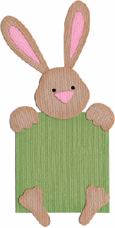 QuicKutz-peek-a-boo bunny - KS-0412