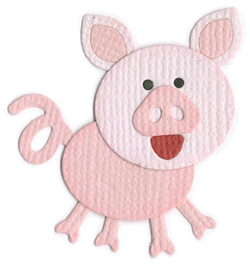 QuicKutz-pig - KS-0525