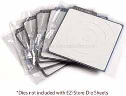 QuicKutz-EZ Store  4x4 Die Sheets-5pk